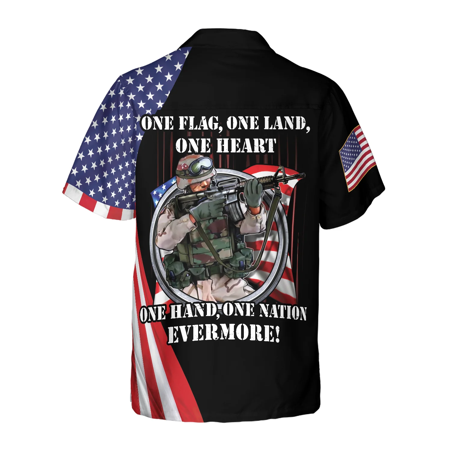 One Nation Under God Hawaiian Shirt Aloha Shirt For Men and Women