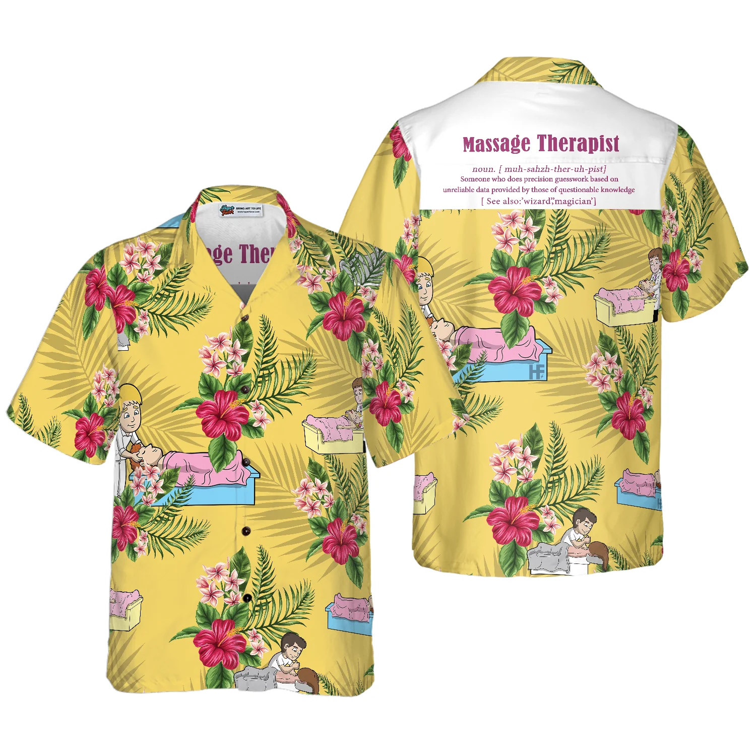 Massage Therapist Hawaiian Shirt Aloha Shirt For Men and Women