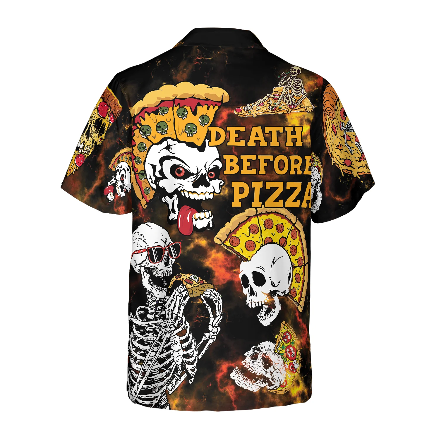 Pizza Rock Shirt Hawaiian Shirt Aloha Shirt For Men and Women