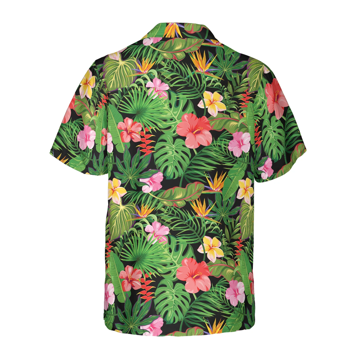 Floral Pattern Summer Hawaiian Shirt Aloha Shirt For Men and Women