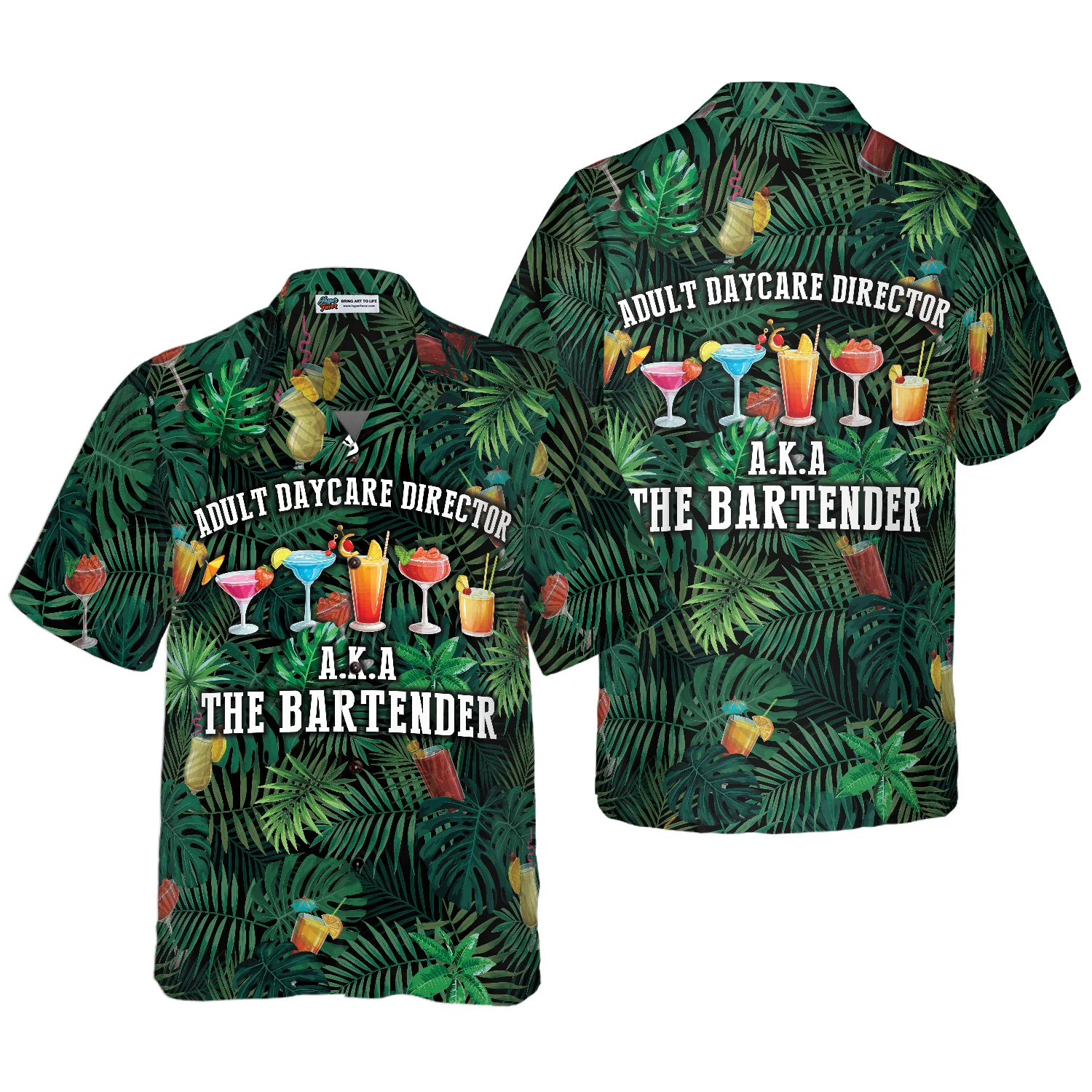 The Bartender Shirt Hawaiian Shirt Aloha Shirt For Men and Women