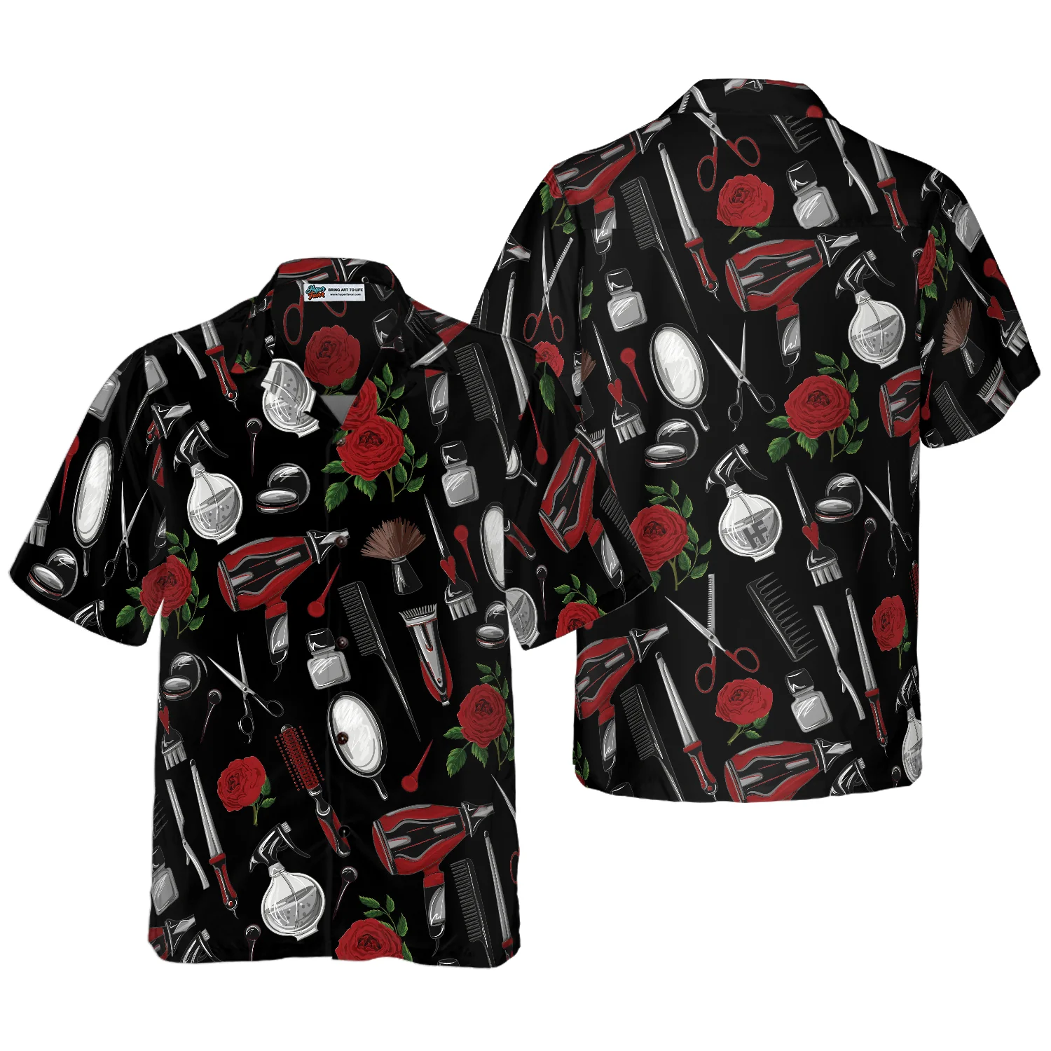 Hairdresser Tools Hawaiian Shirt Aloha Shirt For Men and Women