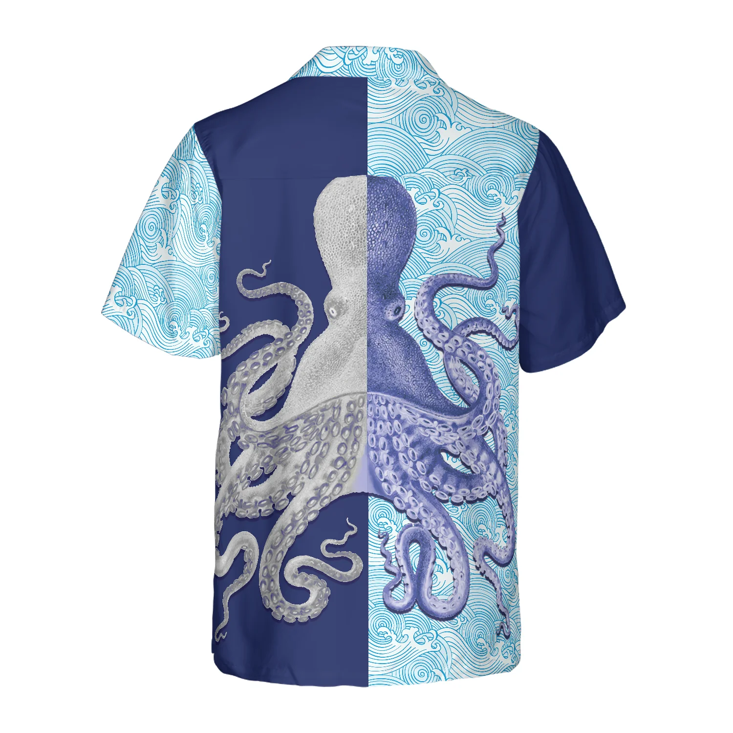 Octopus Hawaiian Shirt Aloha Shirt For Men and Women