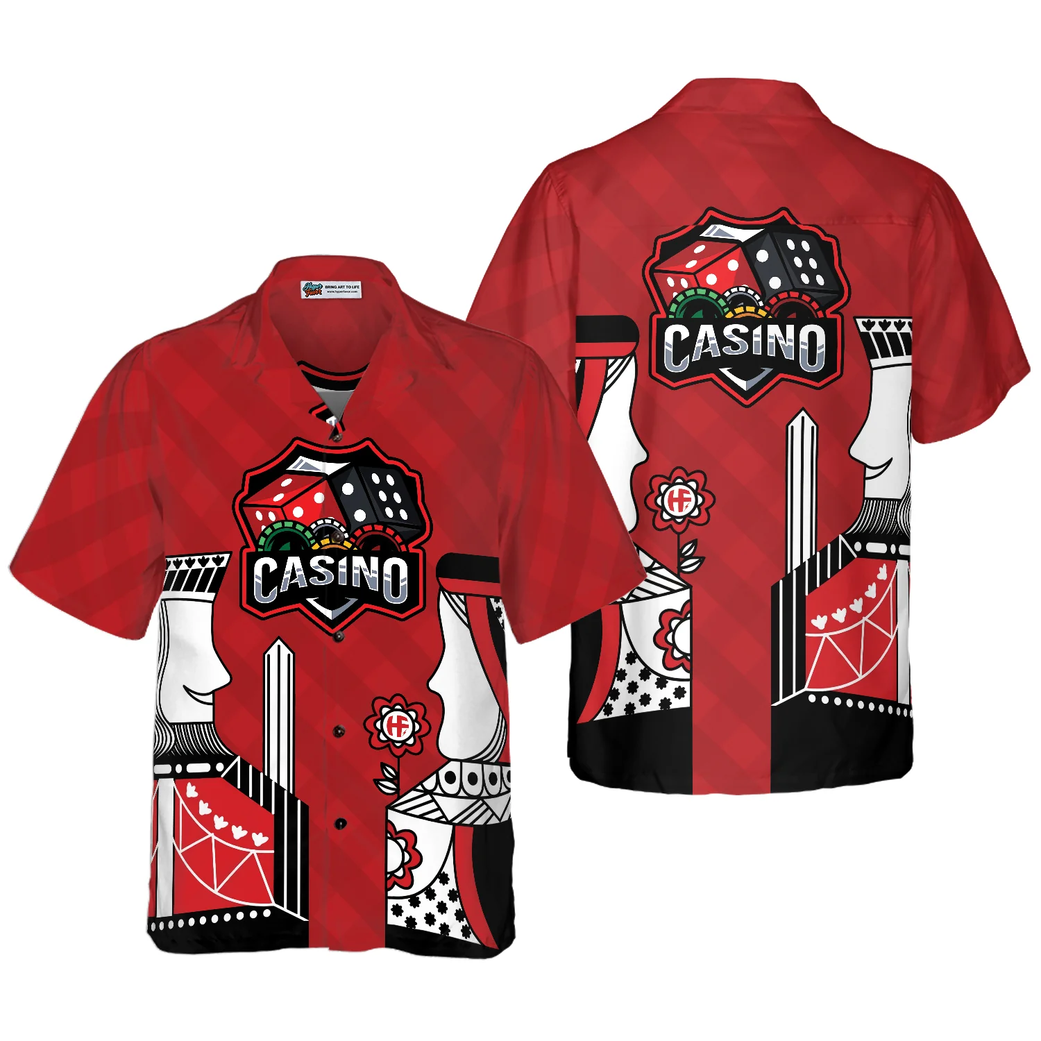 Casino Mascot Hawaiian Shirt Aloha Shirt For Men and Women