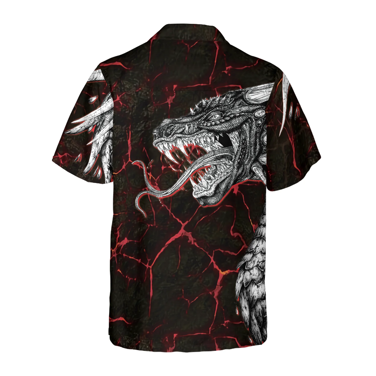 Great Dragon Hawaiian Shirt Aloha Shirt For Men and Women