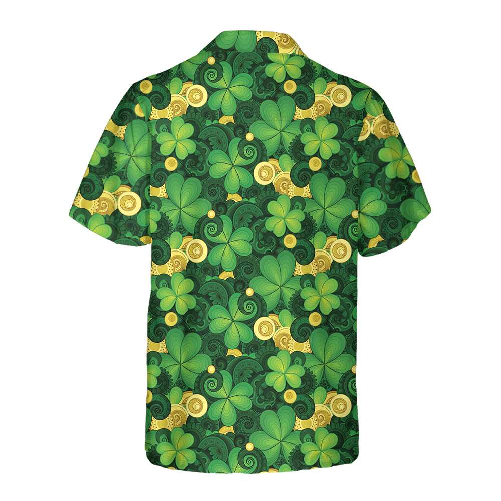 Saint Patricks Day Hawaiian Shirt St Patricks Day Shirt Cool St Patricks Day Gift Aloha Shirt For Men and Women