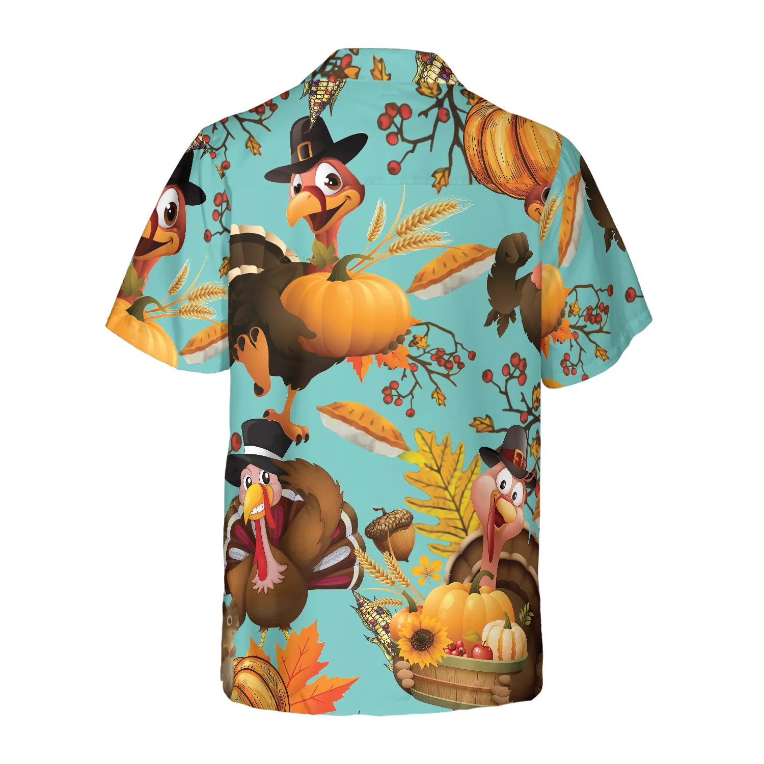 Turkey For Thanksgiving Hawaiian Shirt Thanksgiving Gobble Shirt Gift For Thanksgiving Day Aloha Shirt For Men and Women