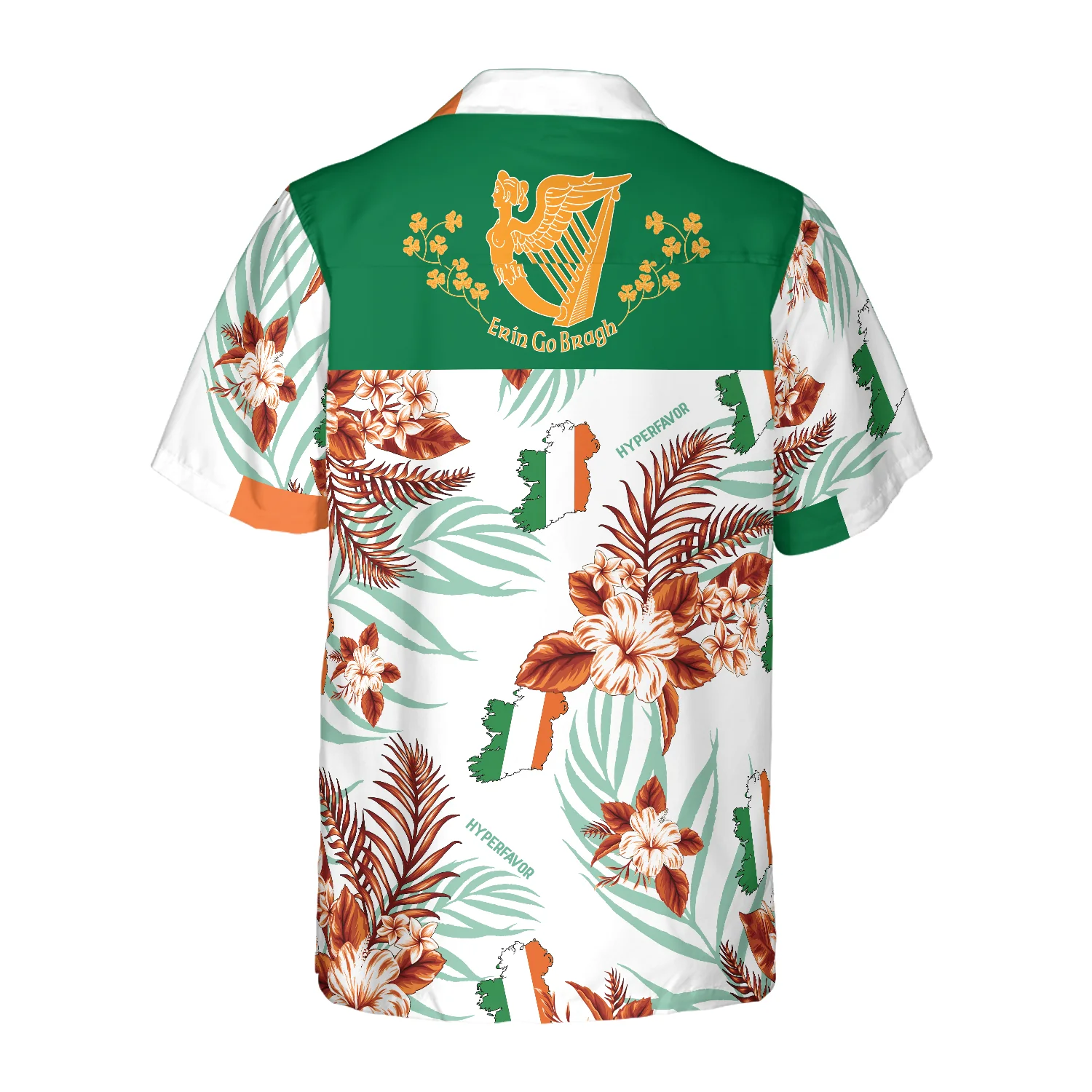 Ireland Forever Erin Go Bragh Flag Hawaiian Shirt Aloha Shirt For Men and Women