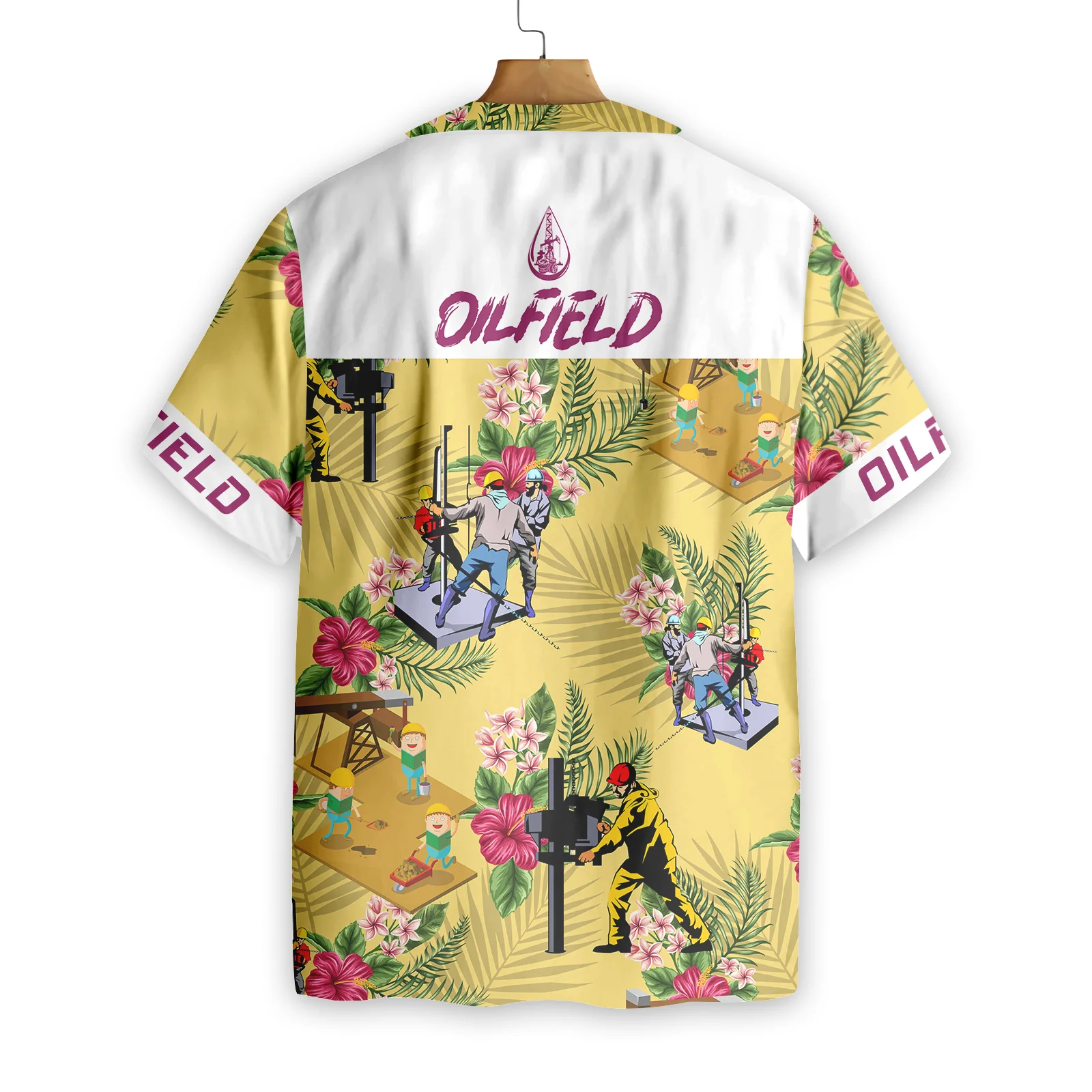 OILFIELD Hawaiian Shirt Aloha Shirt For Men and Women