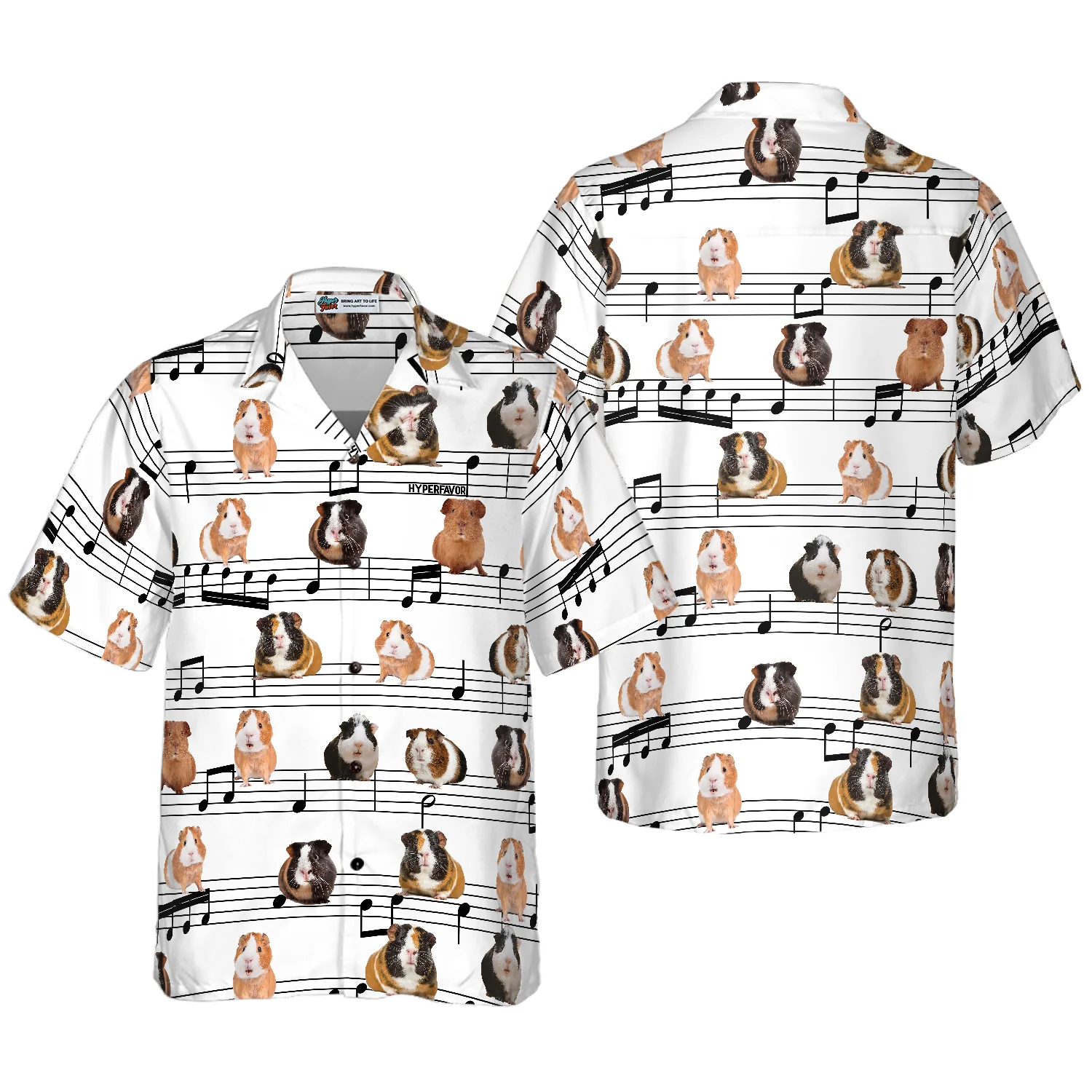 The Guinea Pig Song Shirt Hawaiian Shirt Aloha Shirt For Men and Women