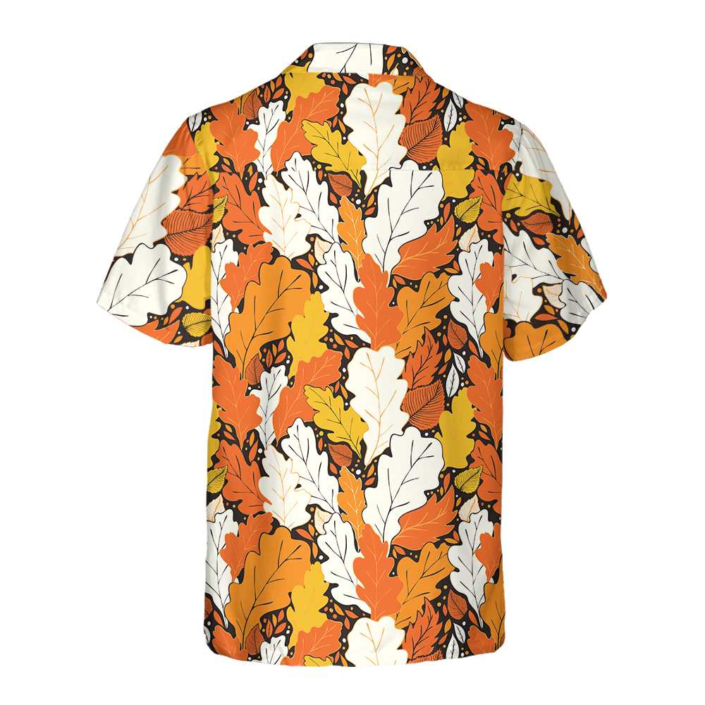 Hello Fall The Leaves Hawaiian Shirt Fall Thanksgiving Shirt Best Gift For Thanksgiving Day Aloha Shirt For Men and Women