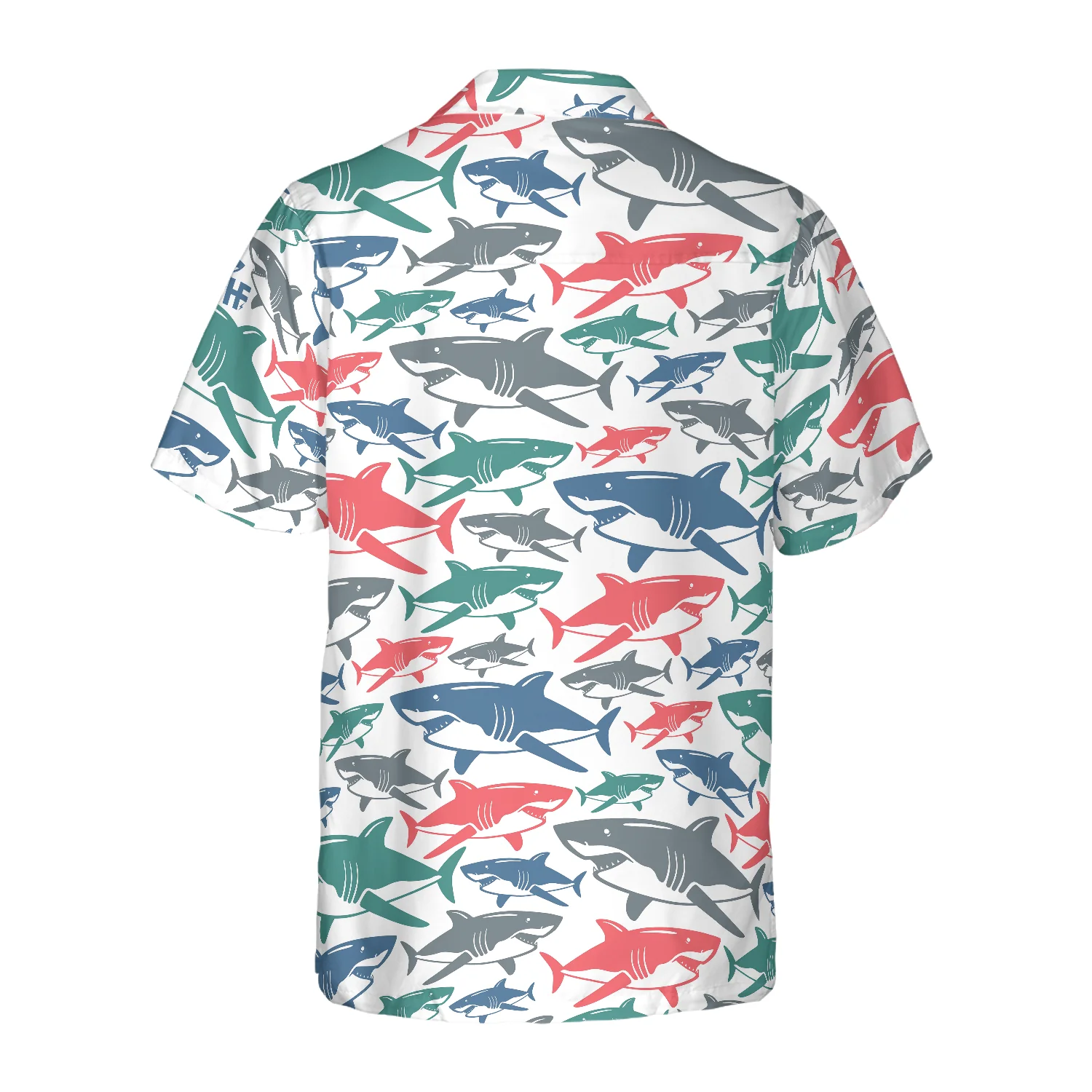 Shark Pattern 14 Hawaiian Shirt Aloha Shirt For Men and Women