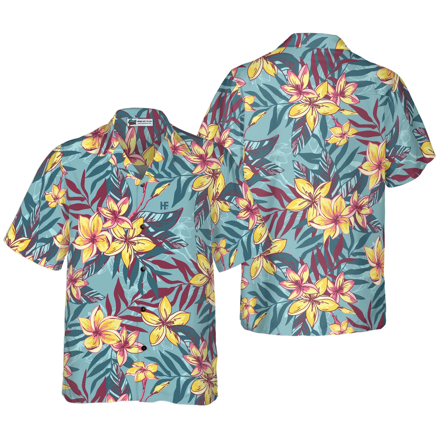 Floral Flower 27 Hawaiian Shirt Aloha Shirt For Men and Women