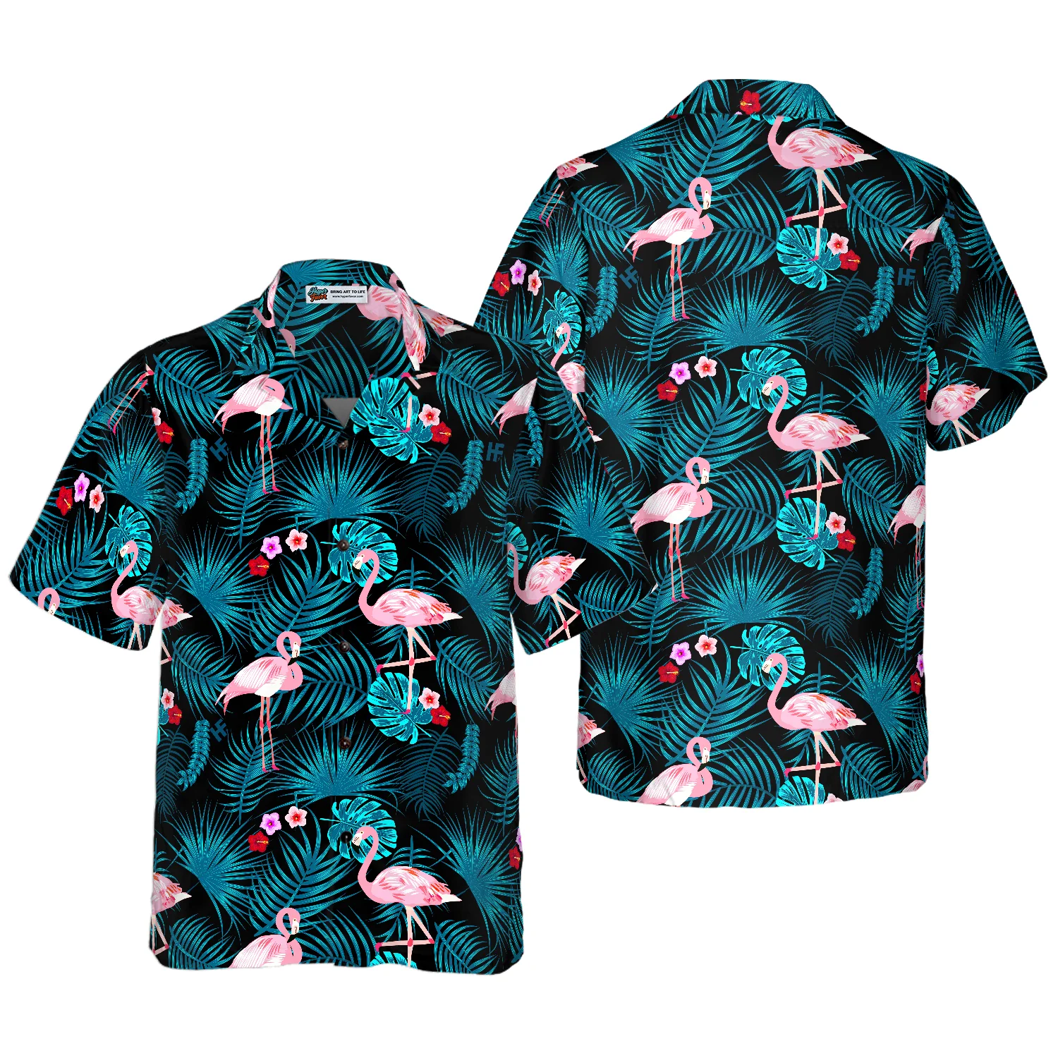 Flamingo 12 Hawaiian Shirt Aloha Shirt For Men and Women