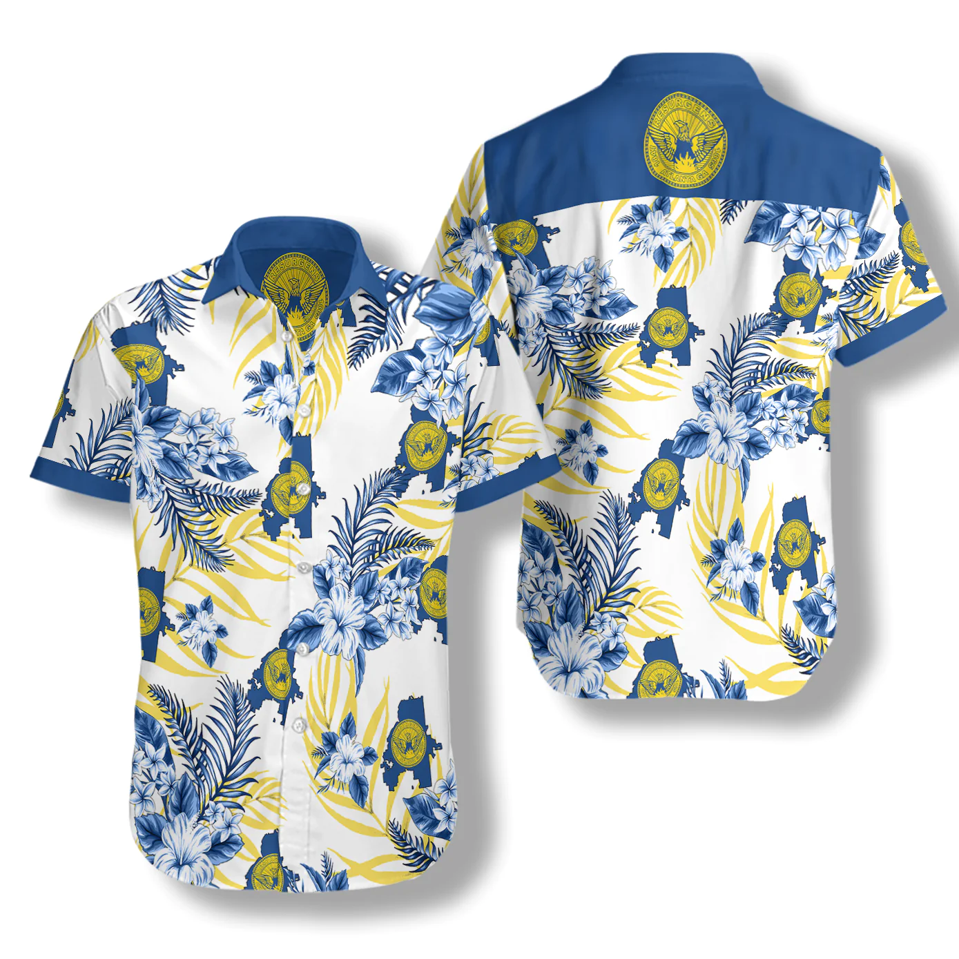 Atlanta Proud Hawaiian Shirt Aloha Shirt For Men and Women