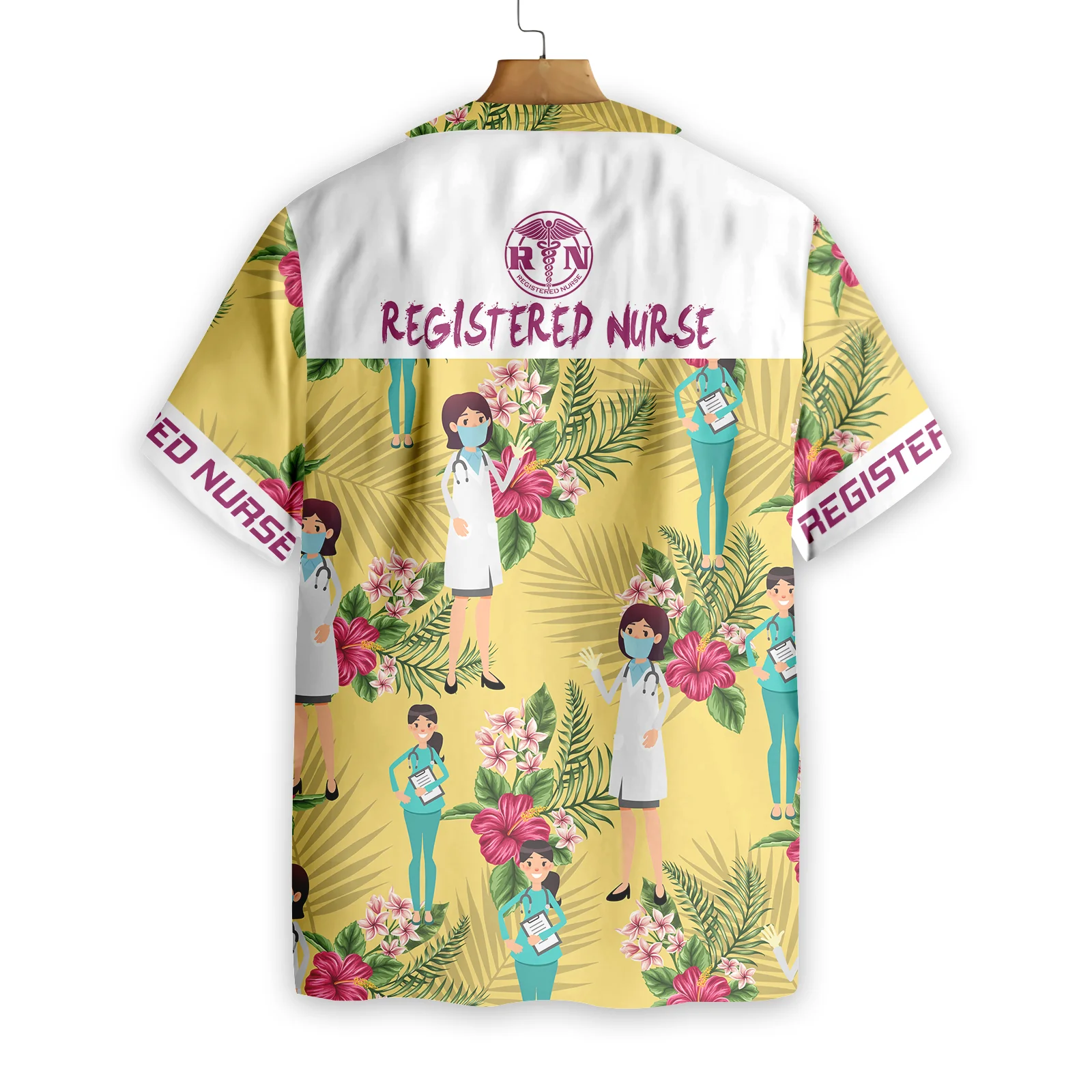 Registered nurse Hawaiian Shirt Aloha Shirt For Men and Women