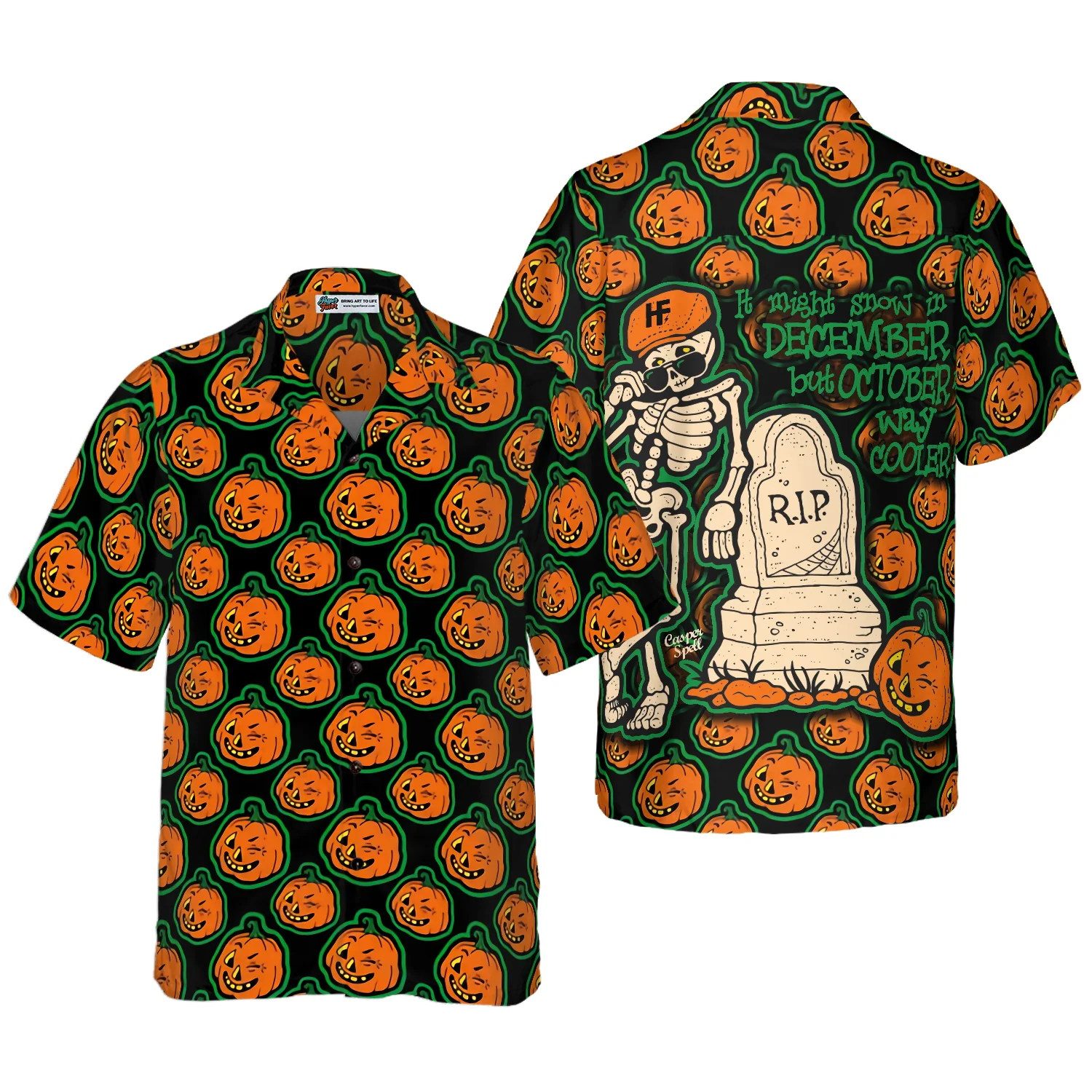 Halloween Is Way Cooler Hawaiian Shirt Aloha Shirt For Men and Women