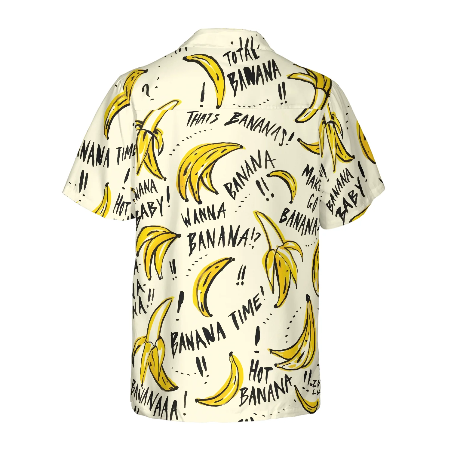 Banana Quote Shirt Hawaiian Shirt Aloha Shirt For Men and Women