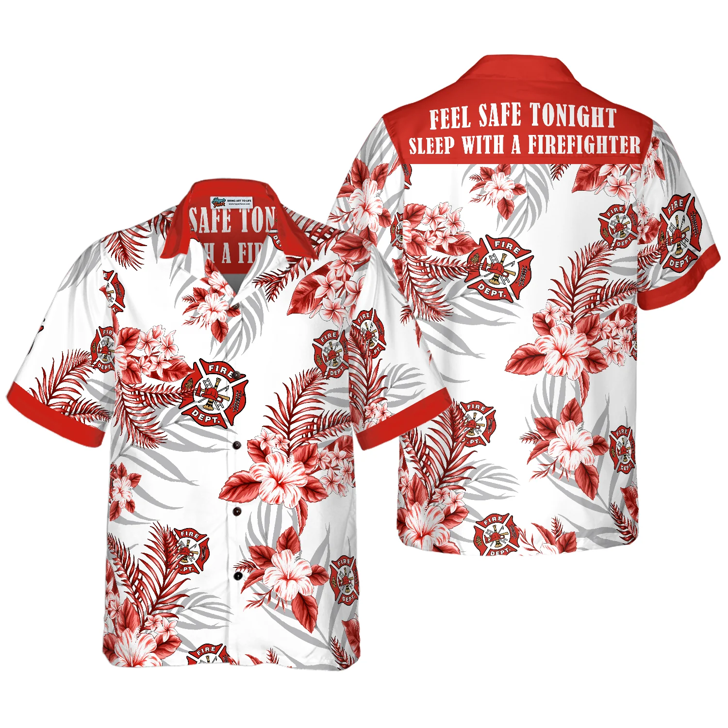 I Am A Firefighter Hawaiian Shirt Aloha Shirt For Men and Women