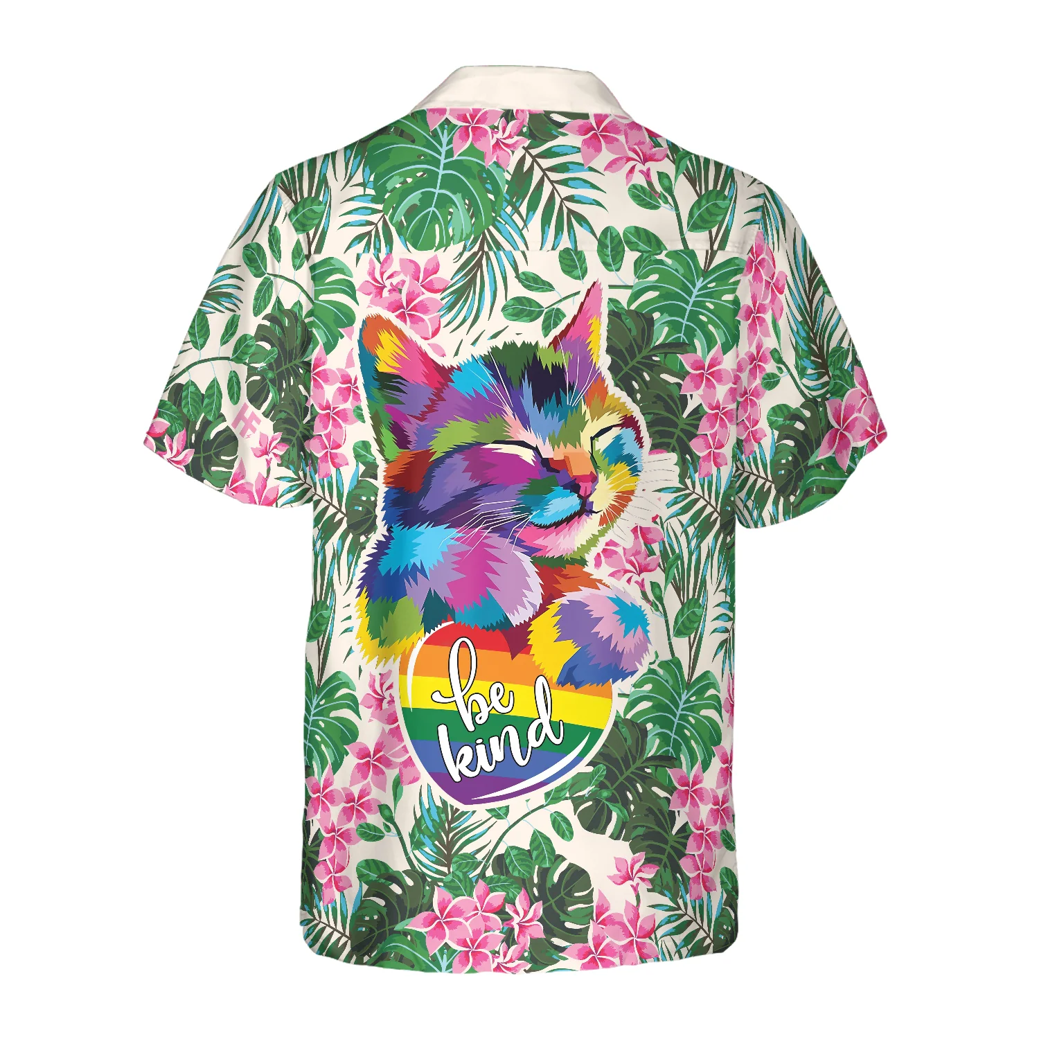 Cat Autism Awareness Hawaiian Shirt Aloha Shirt For Men and Women