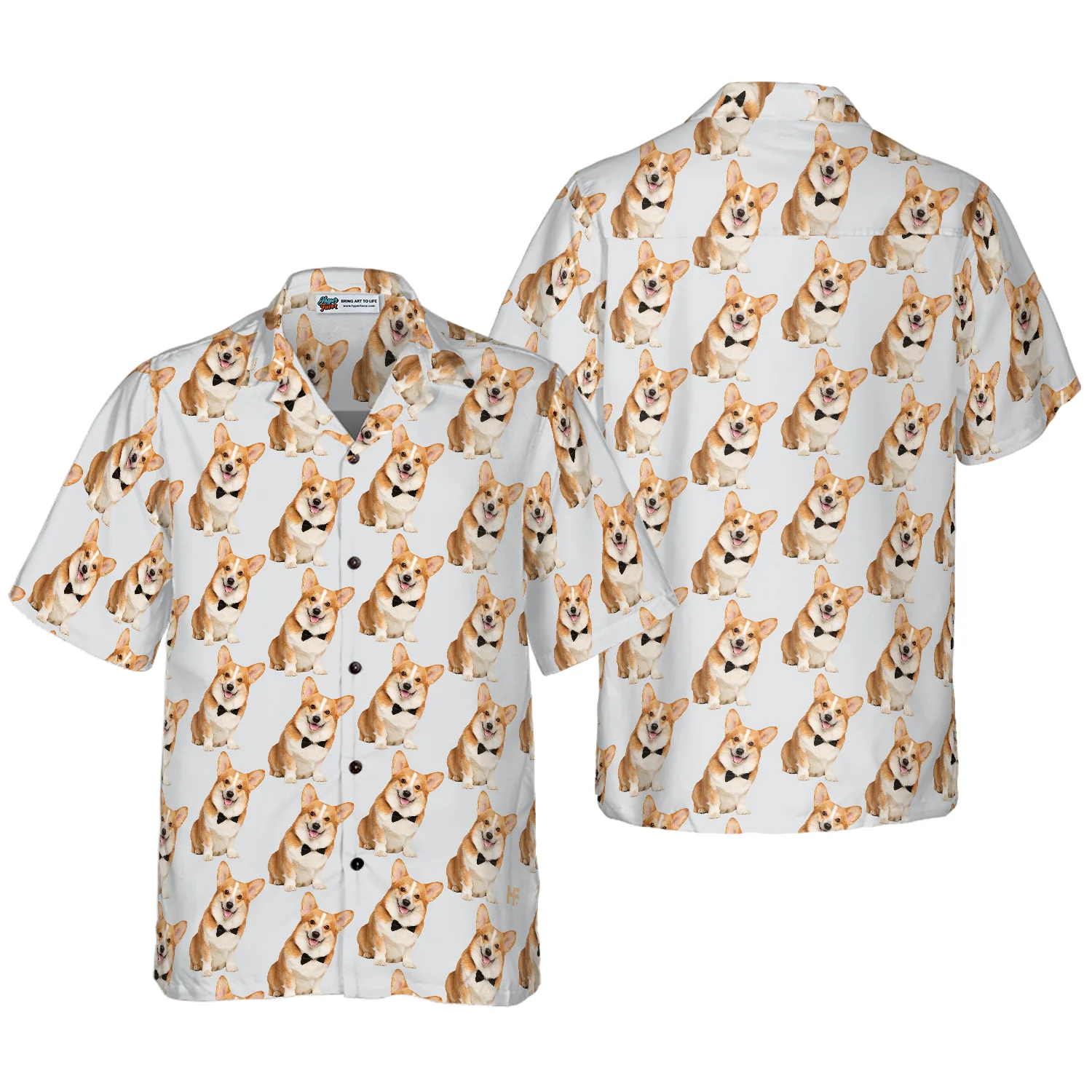 Gentleman Corgi Hawaiian Shirt Best Corgi Shirt Aloha Shirt For Men and Women