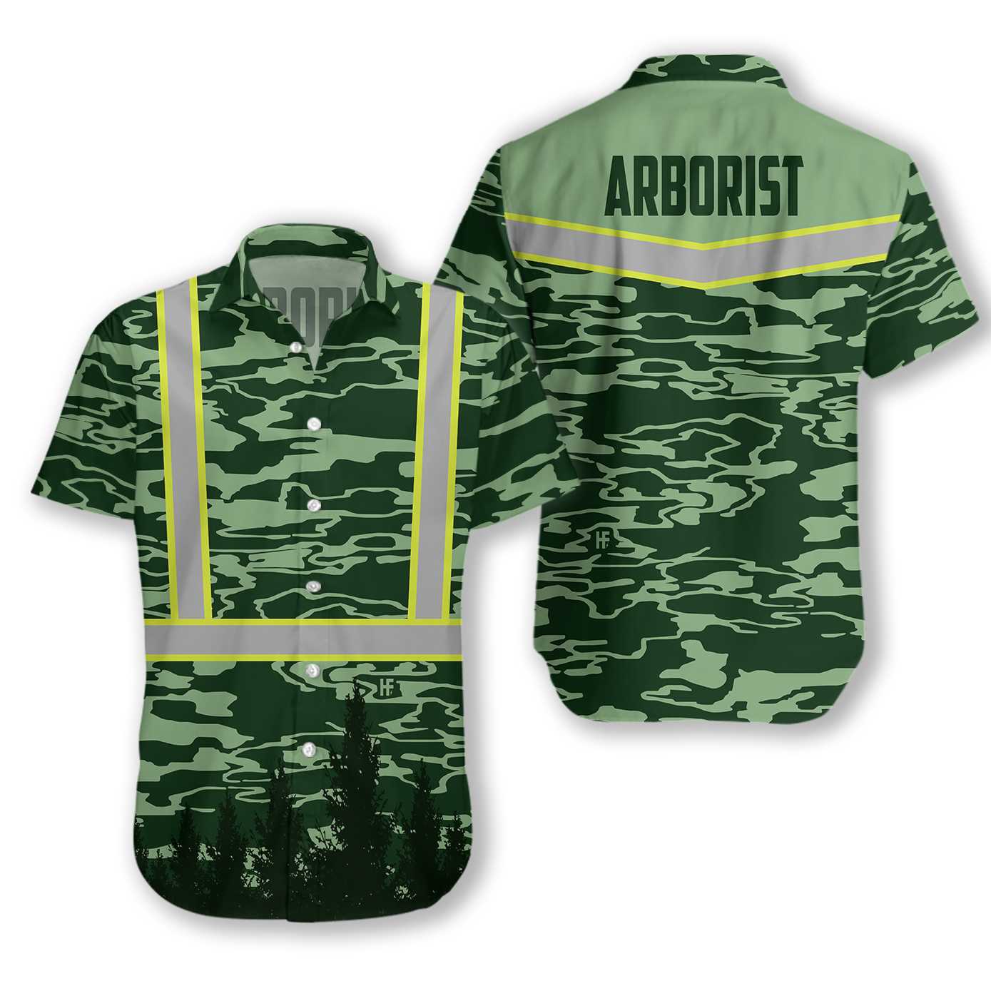 Arborist Safety Shirt Hawaiian Shirt Aloha Shirt For Men and Women