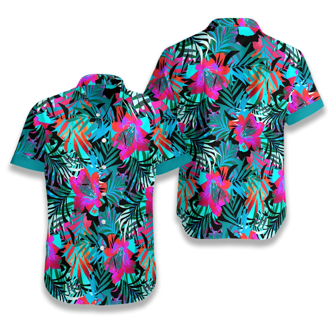 Tropical Seamless Pattern 6 Hawaiian Shirt Aloha Shirt For Men and Women