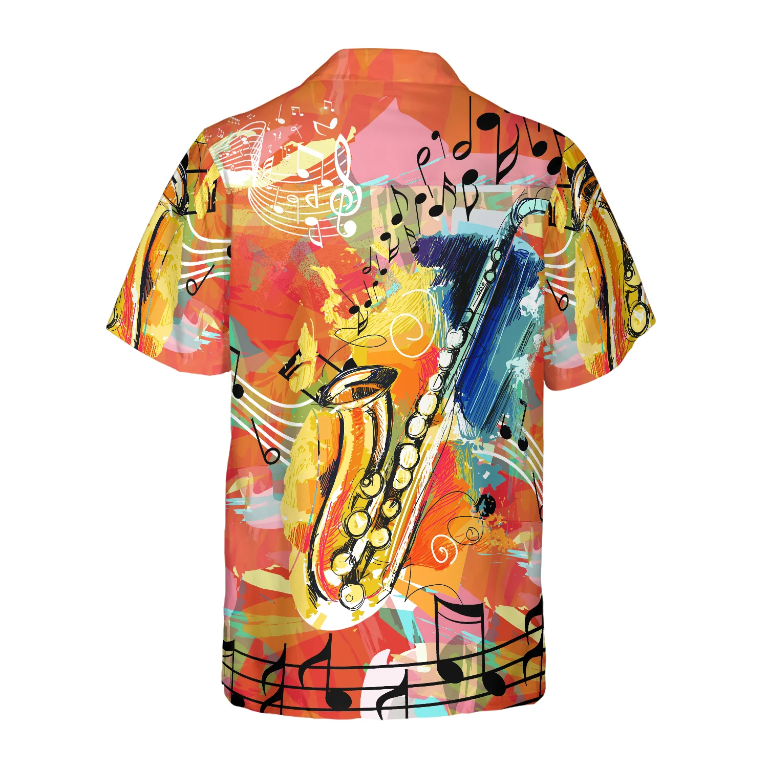 Saxophone Guides You To The World Hawaiian Shirt Aloha Shirt For Men and Women