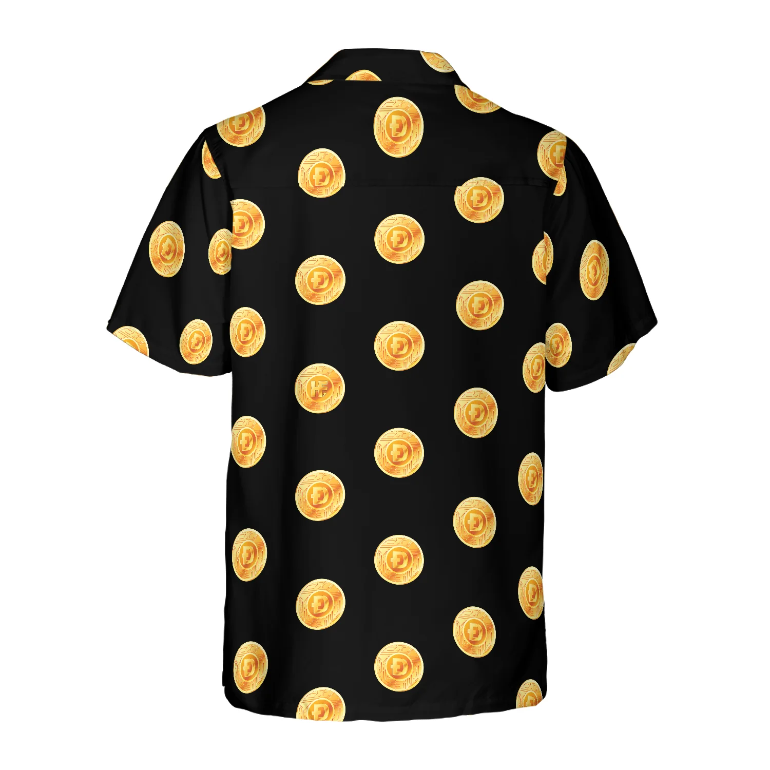 Luxury Dogecoin Hawaiian Shirt Aloha Shirt For Men and Women