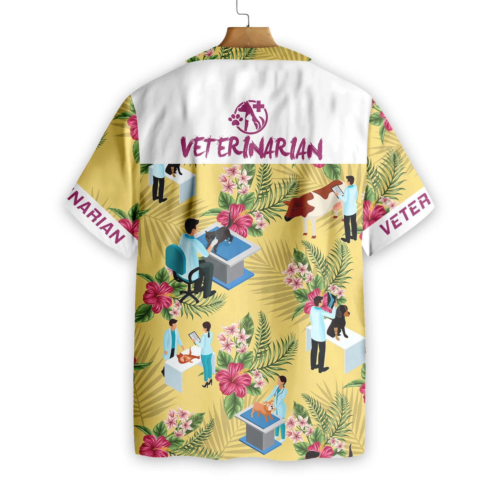 Veterinarian Hawaiian Shirt Aloha Shirt For Men and Women