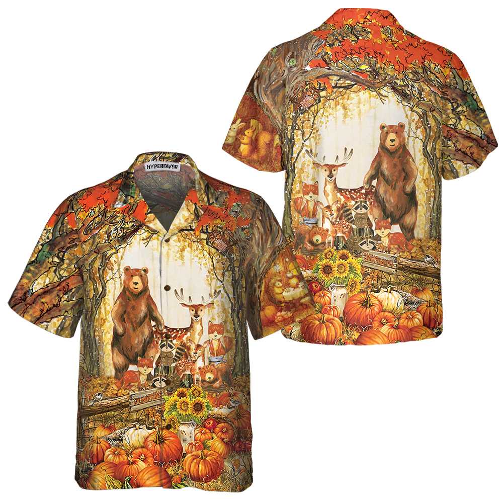 A Greatful Thanksgiving Hawaiian Shirt Fall Thanksgiving Shirt Gift For Thanksgiving Day Aloha Shirt For Men and Women