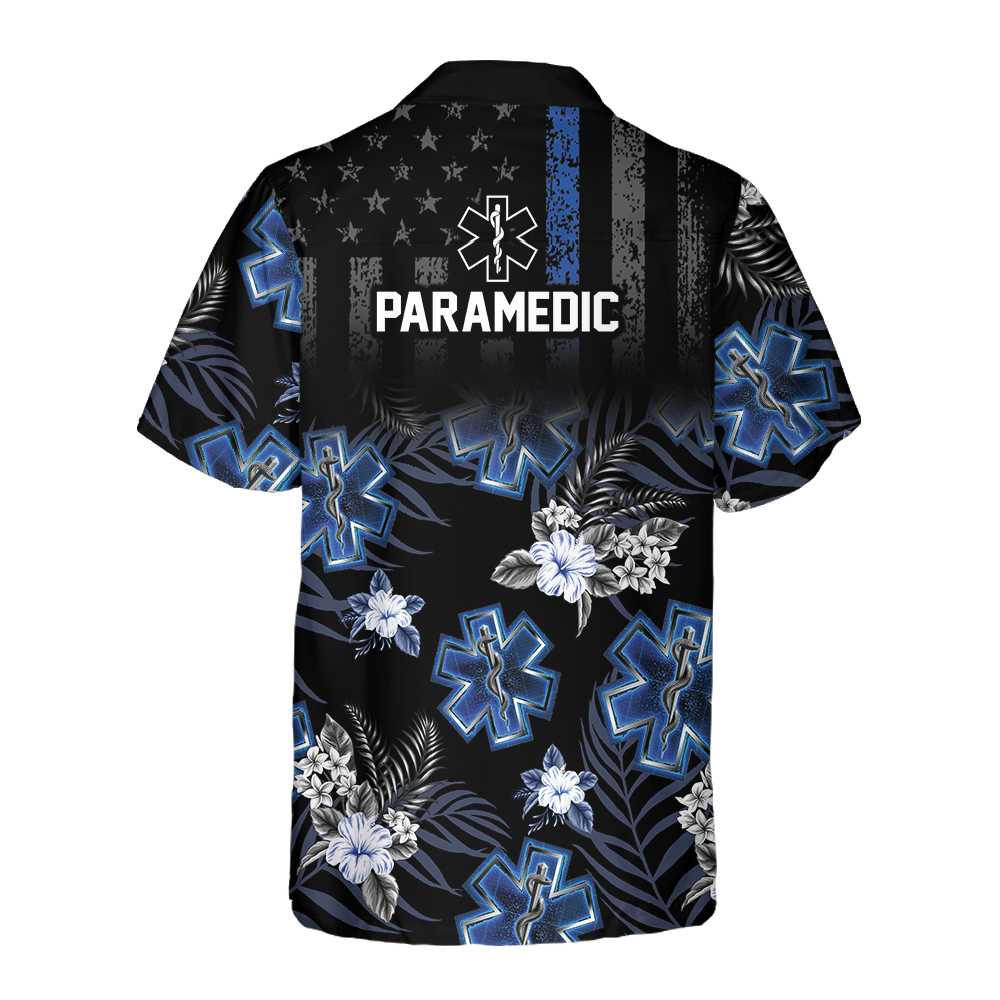 Paramedic The Blue Hawaiian Shirt Parademic Shirt Paramedic Gift Ideas Aloha Shirt For Men and Women