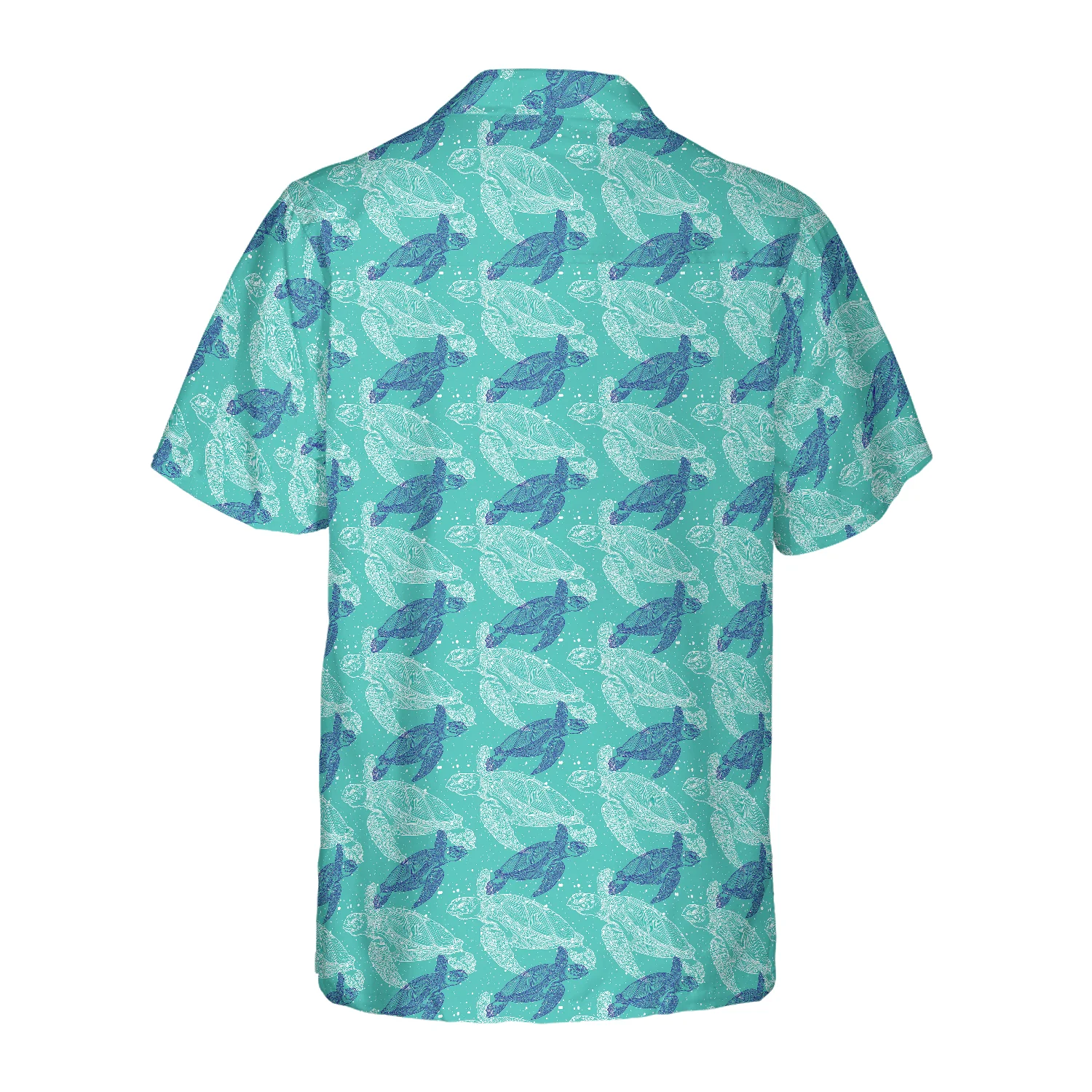 Marine Life Sea Turtle Hawaiian Shirt Aloha Shirt For Men and Women