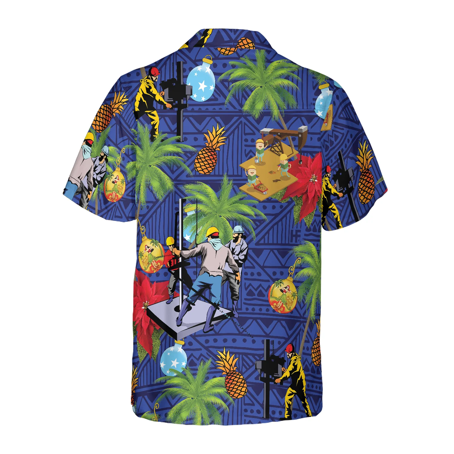 Oil Field Life Hawaiian Shirt Aloha Shirt For Men and Women