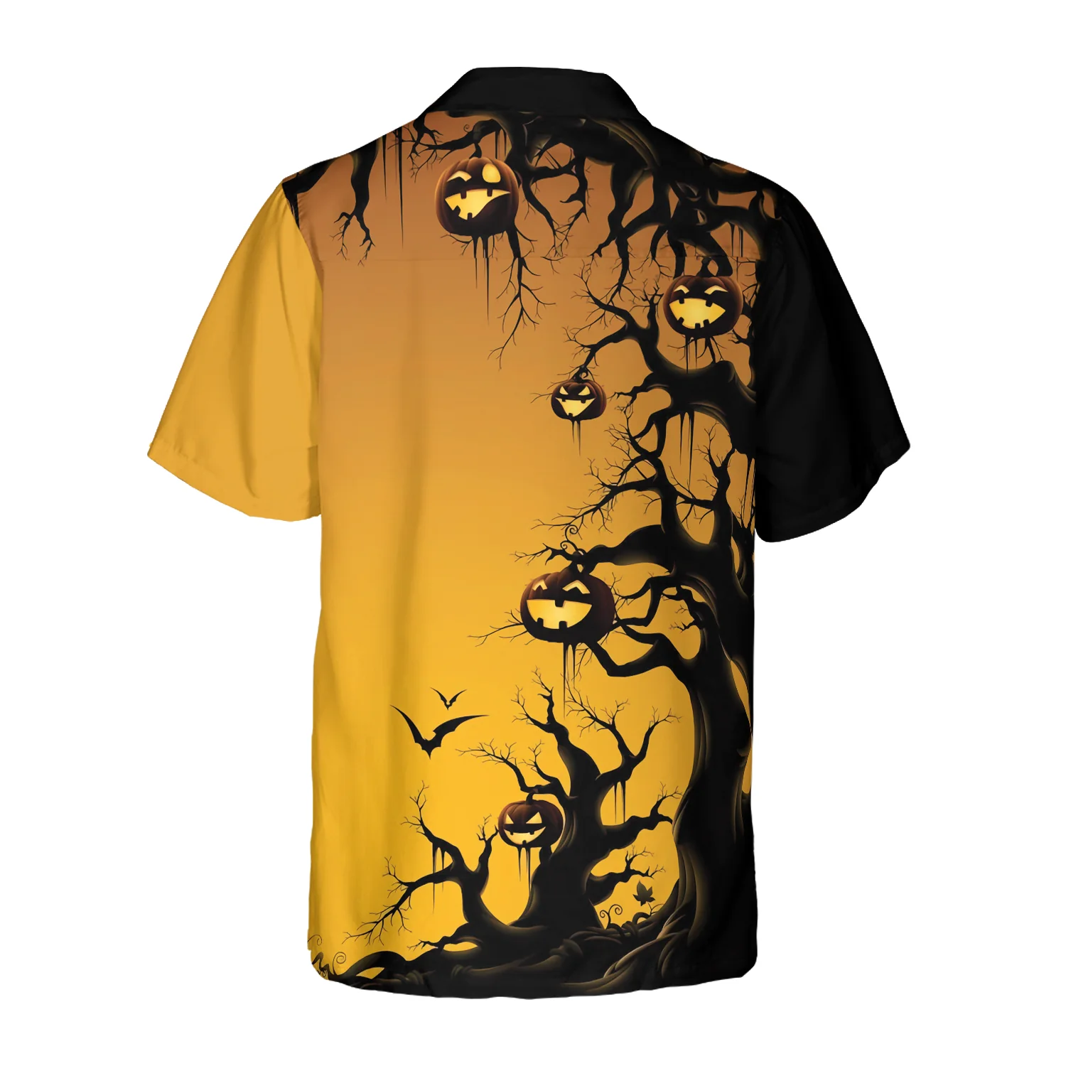 Scary Halloween Tree Hawaiian Shirt Aloha Shirt For Men and Women