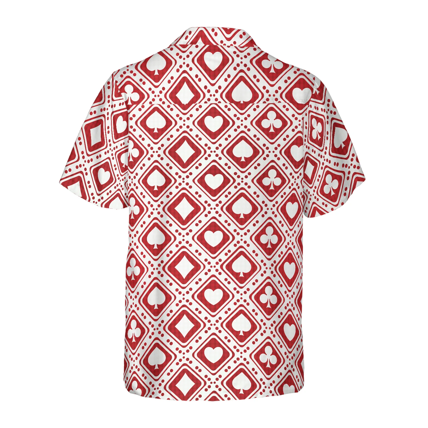 Casino Red Pattern Hawaiian Shirt Aloha Shirt For Men and Women