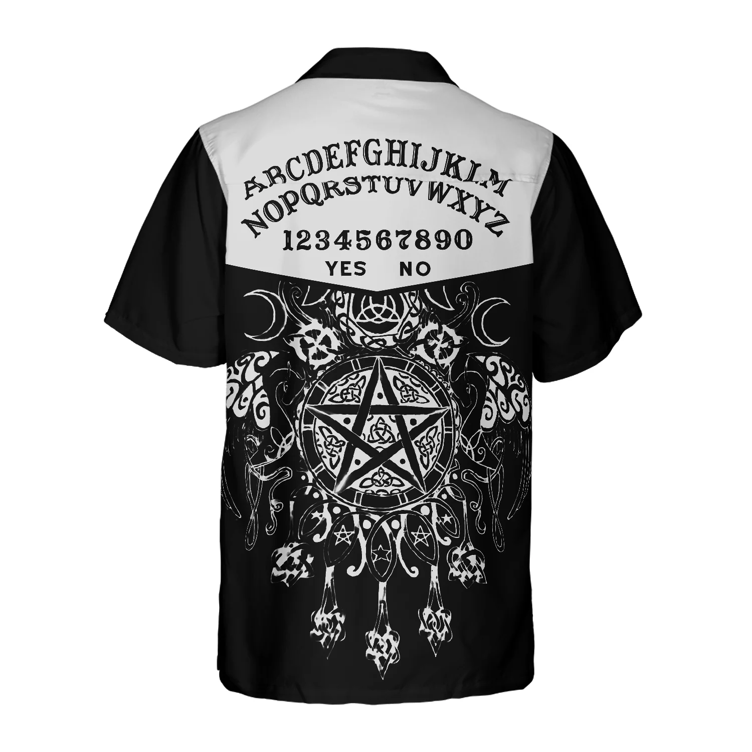 Wicca Pentagram Hawaiian Shirt Aloha Shirt For Men and Women