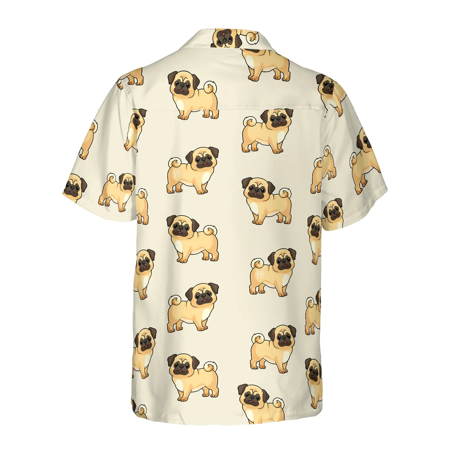 Cute Pugs For You Hawaiian Shirt Aloha Shirt For Men and Women