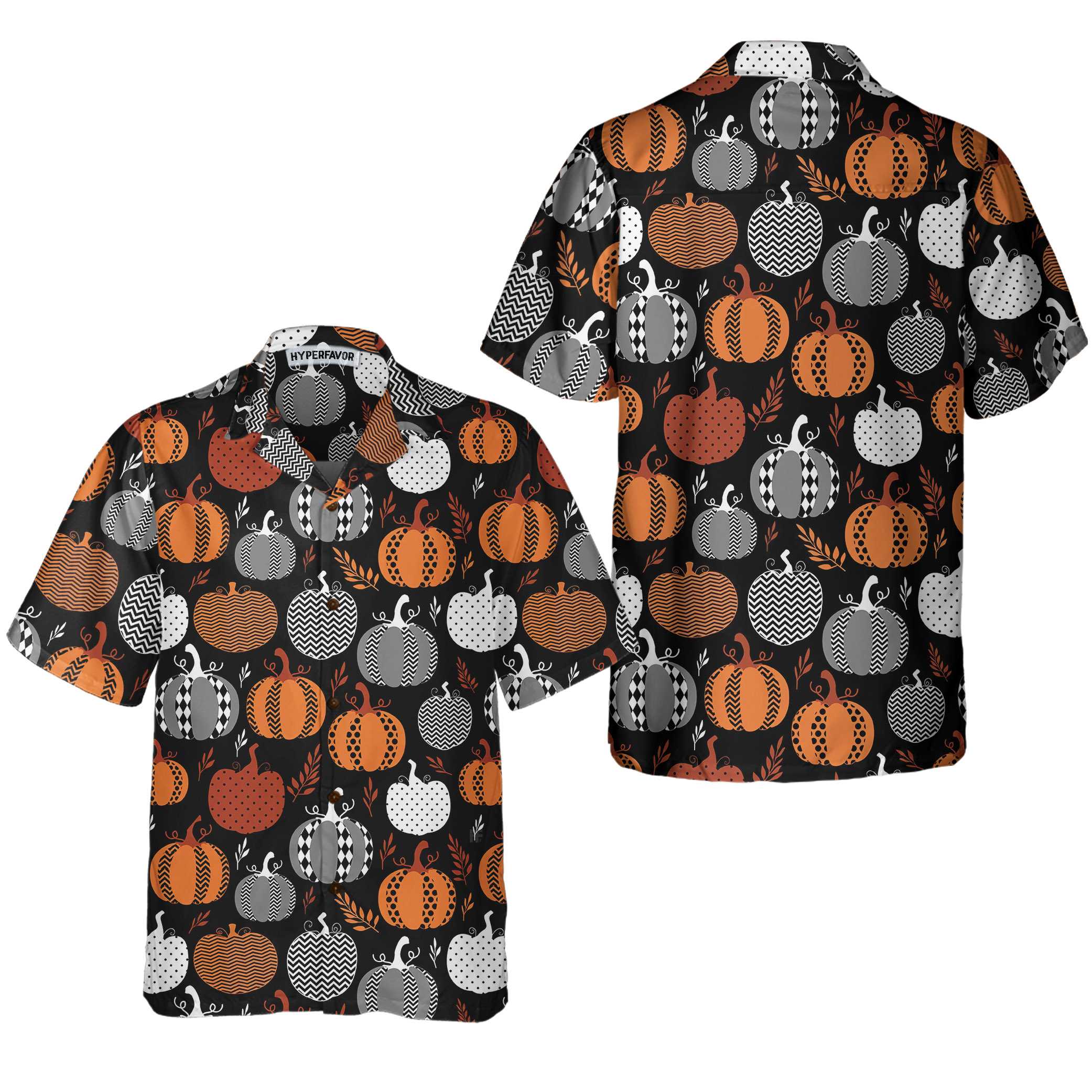 Pumpkins For Thanksgiving Hawaiian Shirt Best Pumpkin Gift For Thanksgiving Day Aloha Shirt For Men and Women