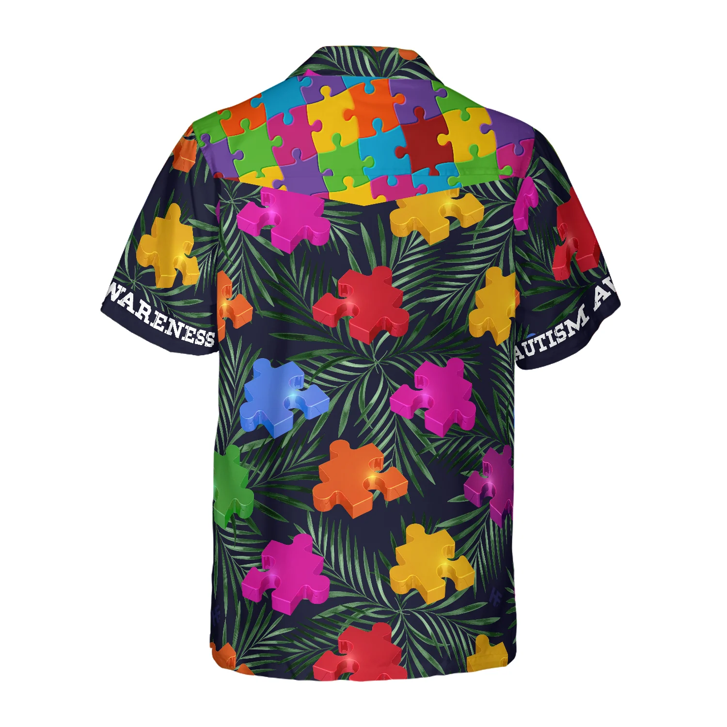 Autism Tropical Hawaiian Shirt Hawaiian Shirt Aloha Shirt For Men and Women