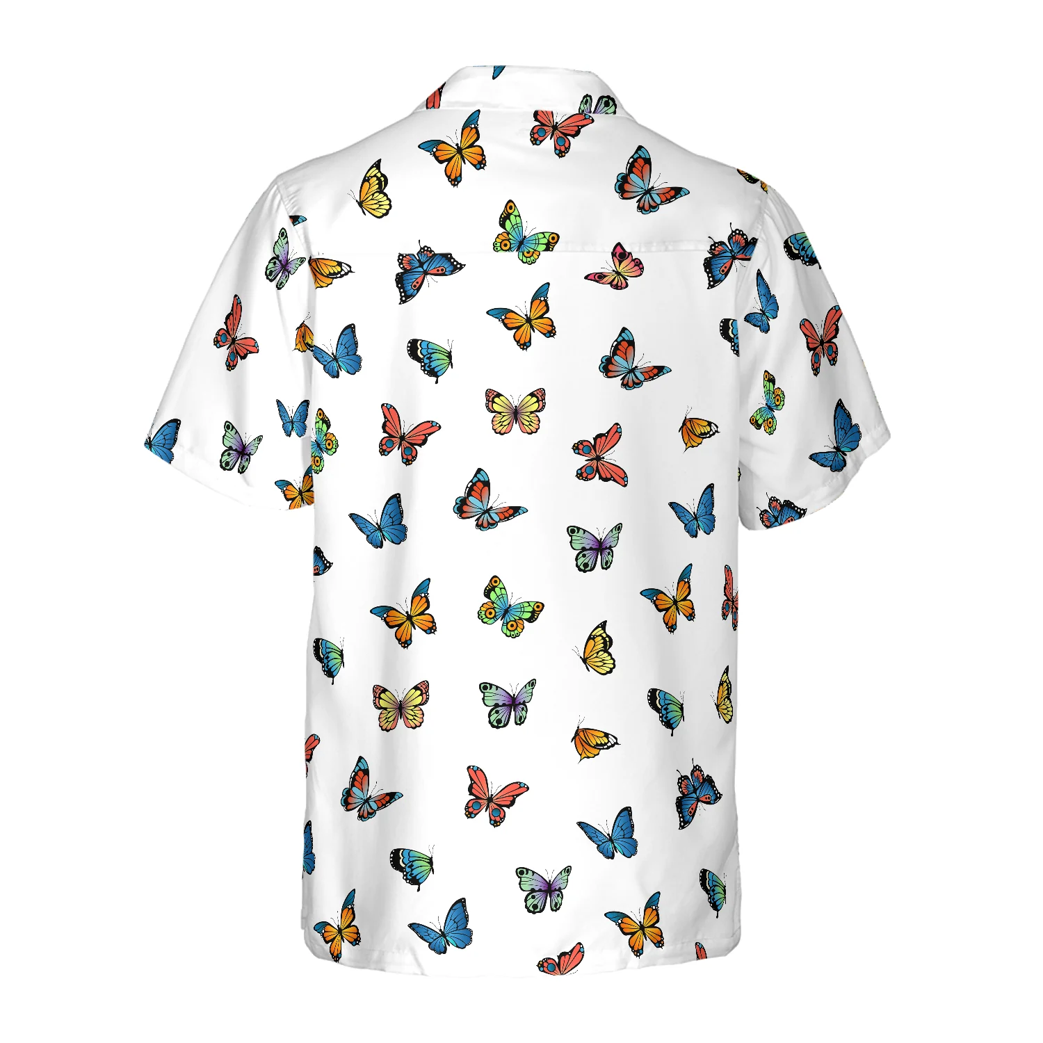 Beautiful Butterflies Hawaiian Shirt Aloha Shirt For Men and Women