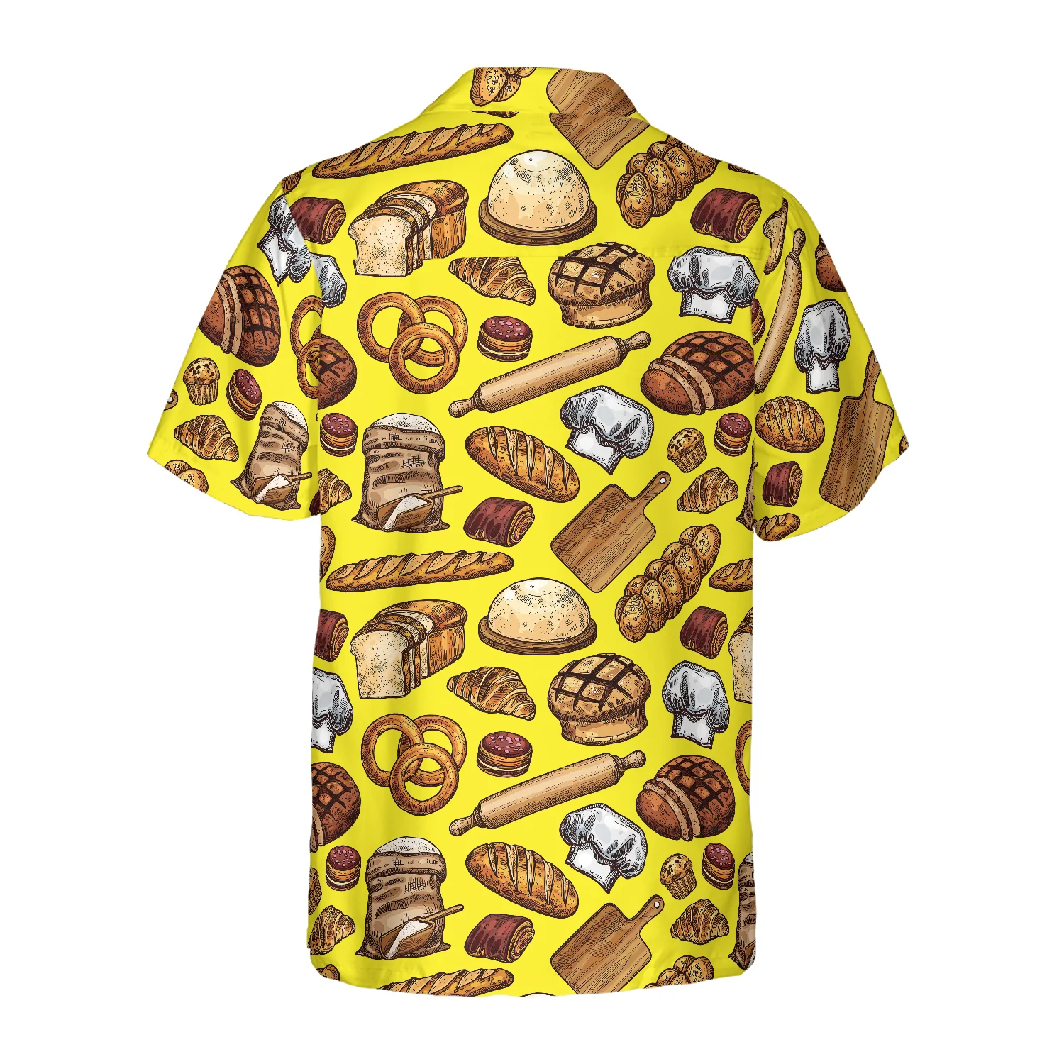 Bread And Pastry Food Hawaiian Shirt Aloha Shirt For Men and Women