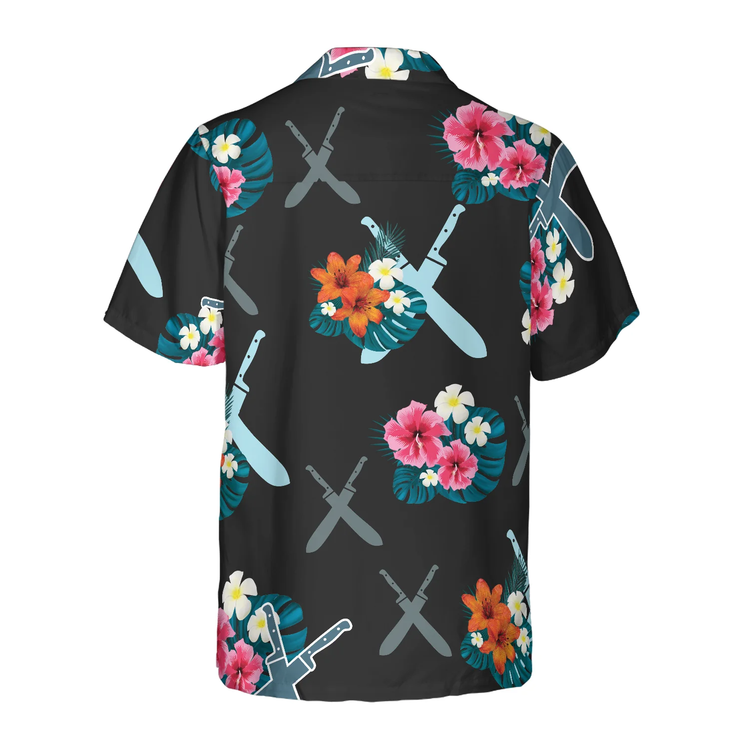 Chef Knives Tropical Hawaiian Shirt Aloha Shirt For Men and Women