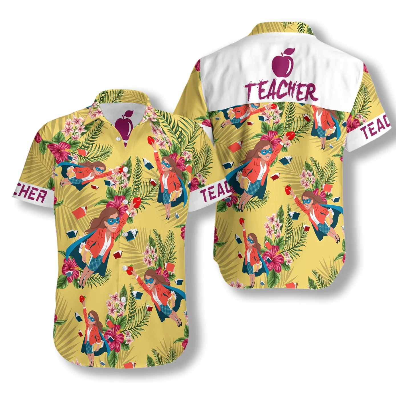 Teacher Hawaiian Shirt Aloha Shirt For Men and Women