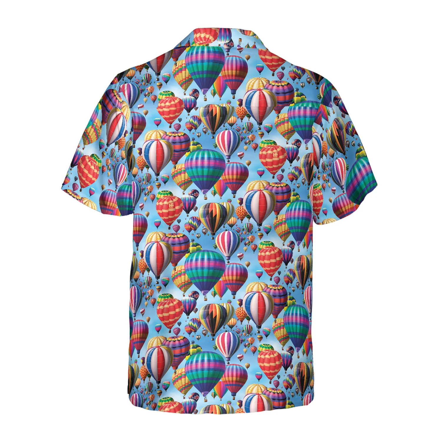 Hot Air Balloon Hawaiian Shirt Aloha Shirt For Men and Women