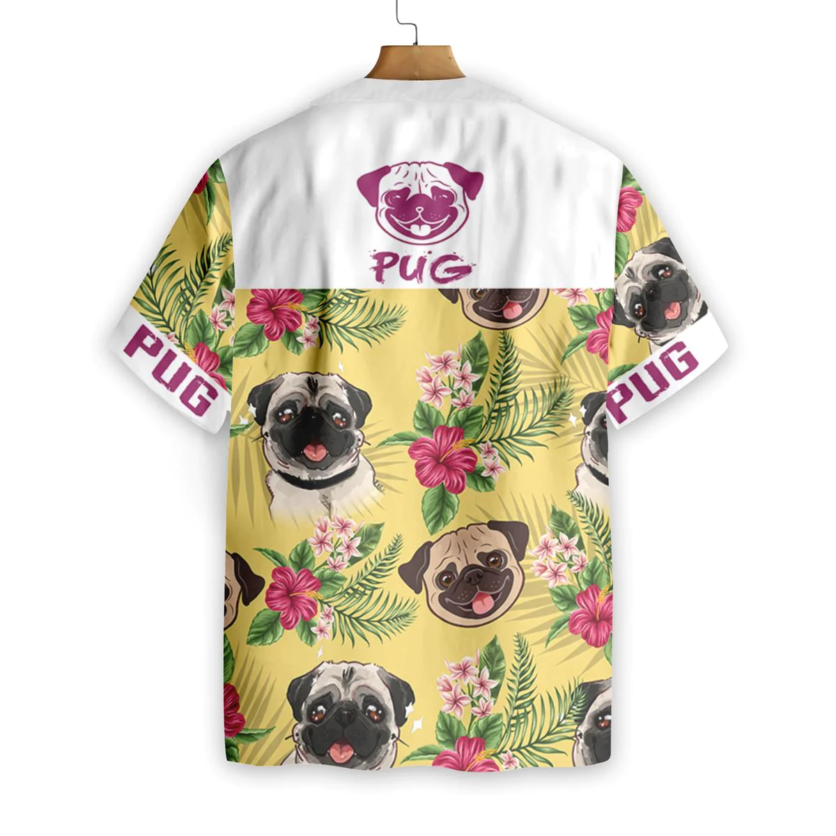 PUG Hawaiian Shirt Aloha Shirt For Men and Women