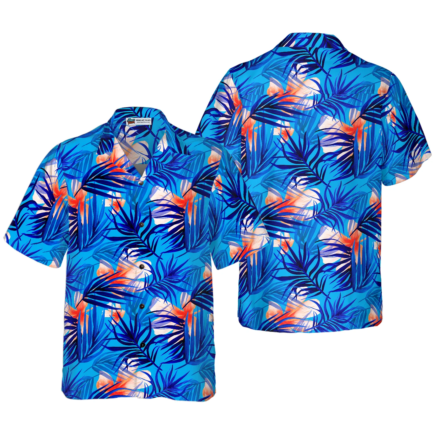 Tropical Seamless Pattern 2 Hawaiian Shirt Aloha Shirt For Men and Women