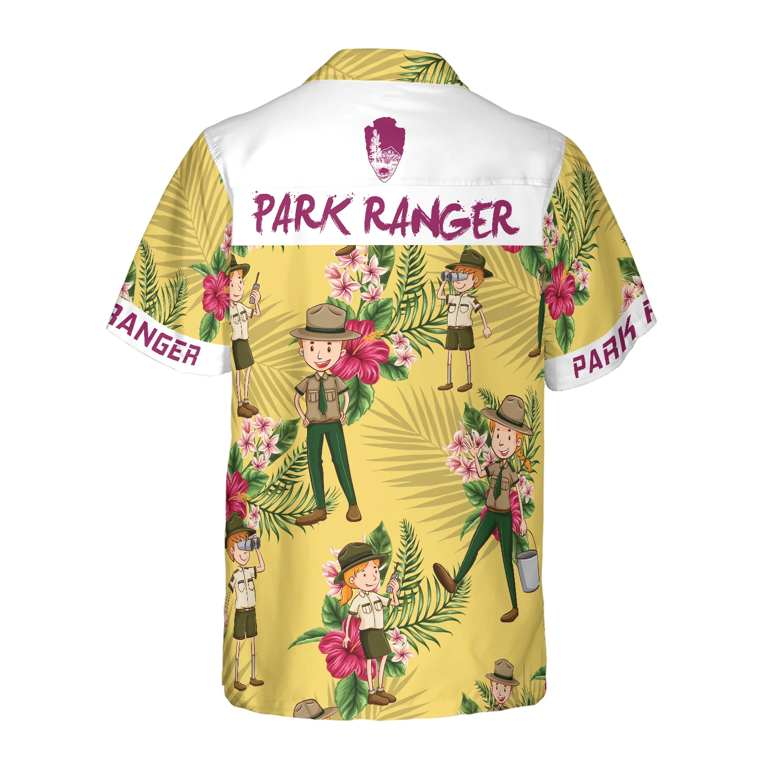 PARK RANGER Hawaiian Shirt Aloha Shirt For Men and Women