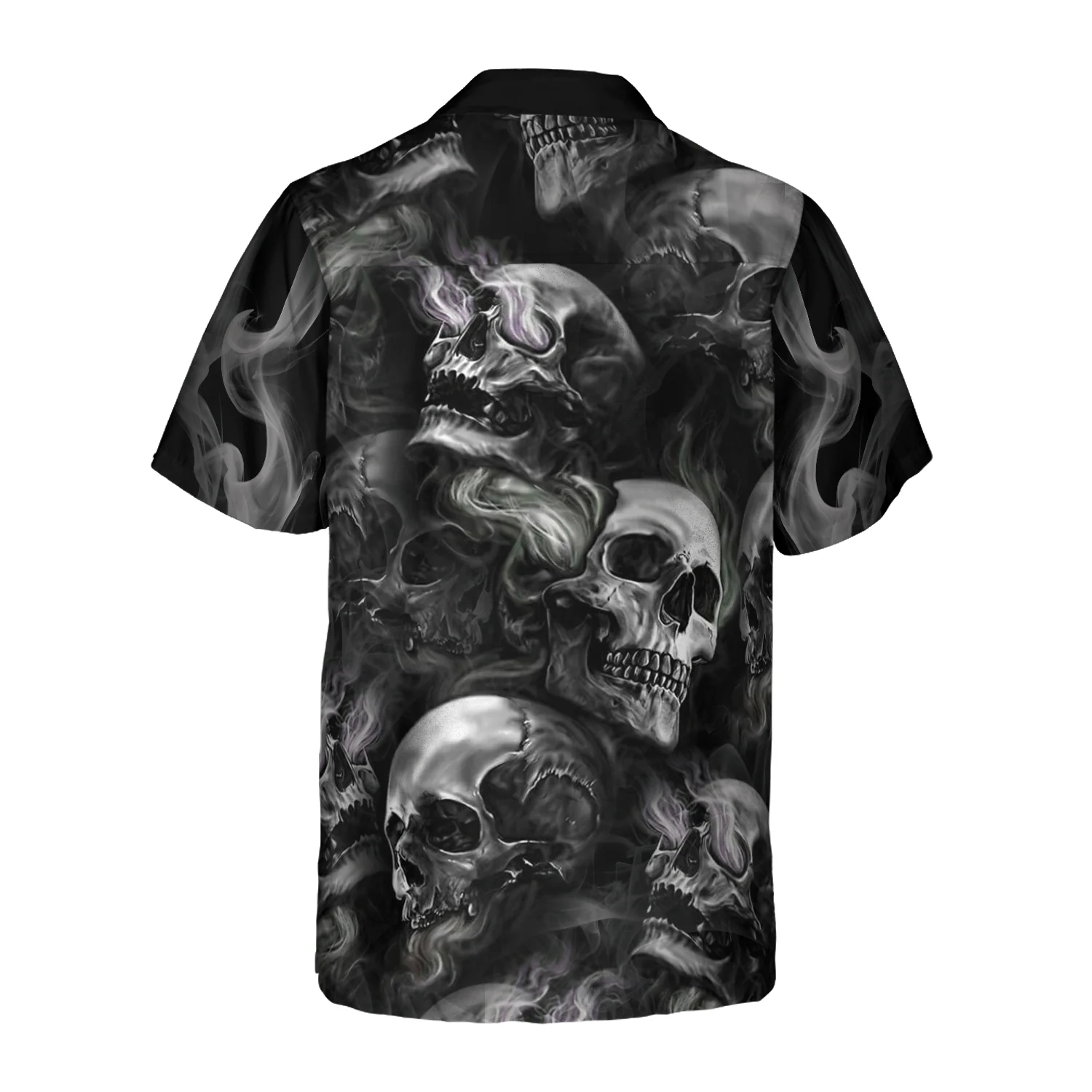 Luxury Skull Smoke V2 Hawaiian Shirt Aloha Shirt For Men and Women