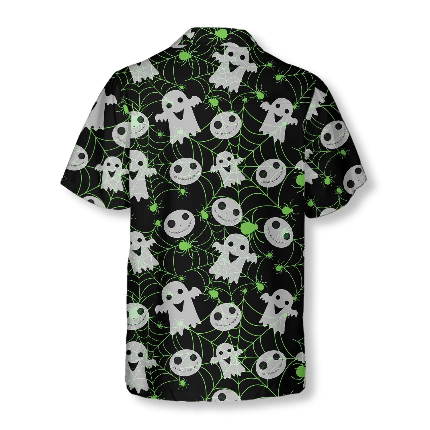 Halloween Spider Web Shirt Hawaiian Shirt Aloha Shirt For Men and Women